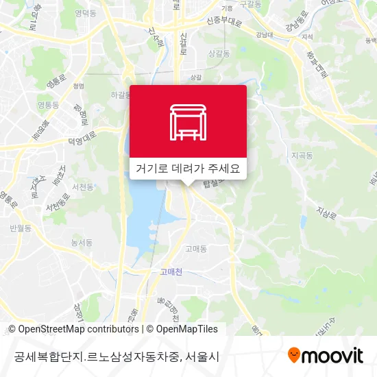 공세복합단지.르노삼성자동차중 지도