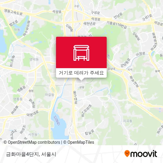 금화마을4단지 지도