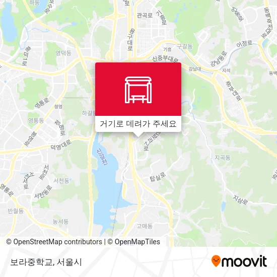 보라중학교 지도