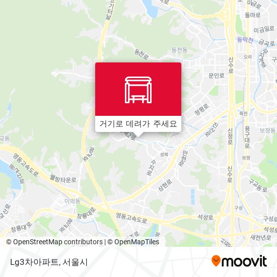 Lg3차아파트 지도