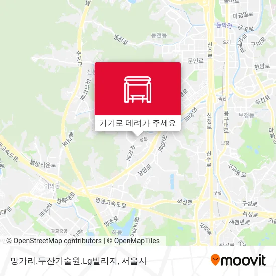 망가리.두산기술원.Lg빌리지 지도