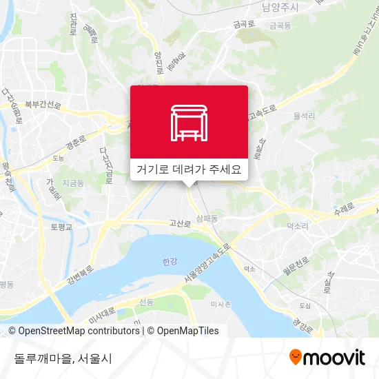 돌루깨마을 지도