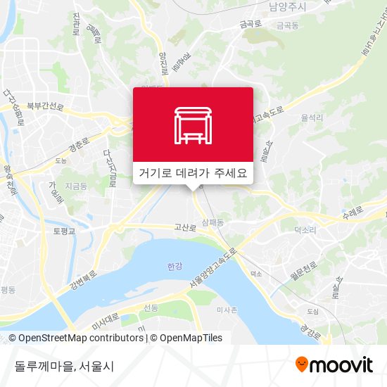 돌루께마을 지도