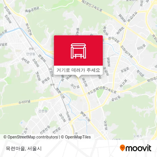 목련마을 지도