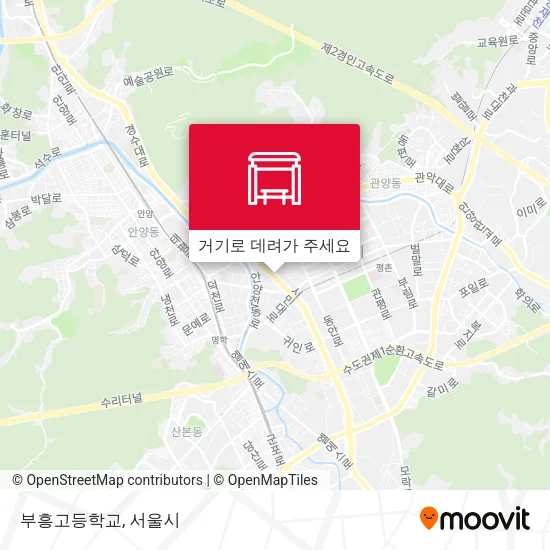 부흥고등학교 지도