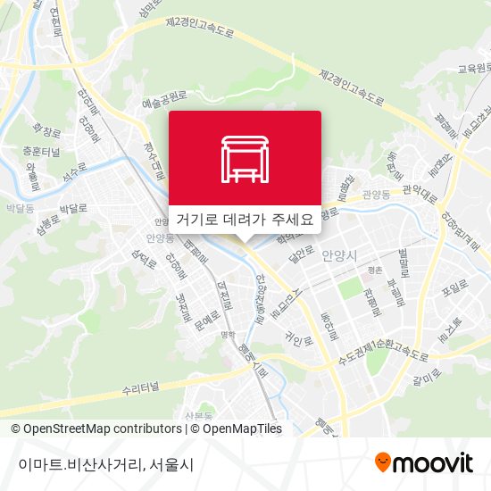 이마트.비산사거리 지도