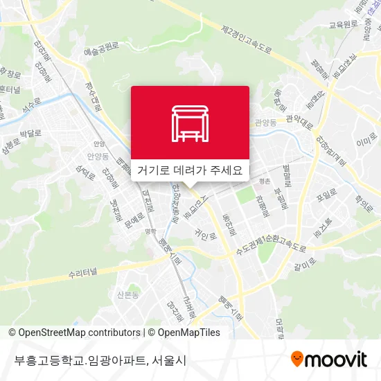 부흥고등학교.임광아파트 지도