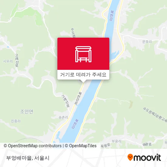 부엉배마을 지도
