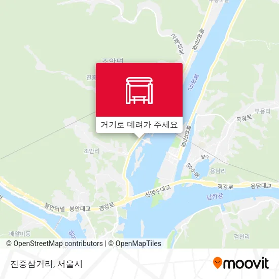 진중삼거리 지도