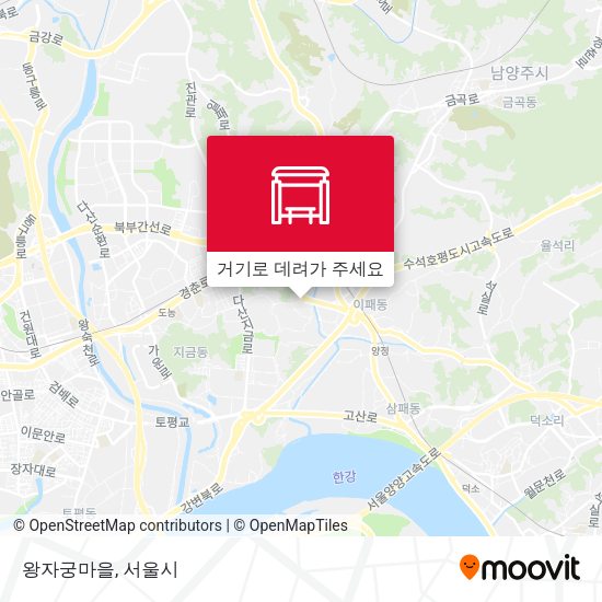 왕자궁마을 지도