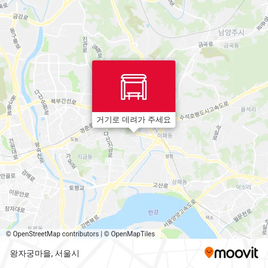 왕자궁마을 지도