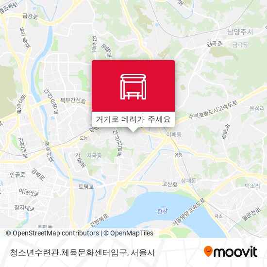 청소년수련관.체육문화센터입구 지도