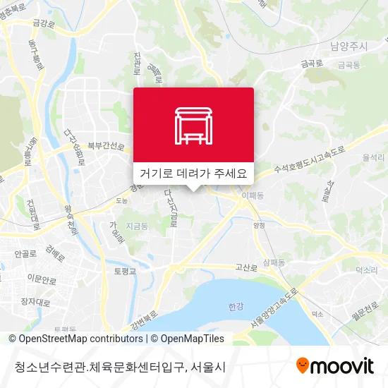 청소년수련관.체육문화센터입구 지도