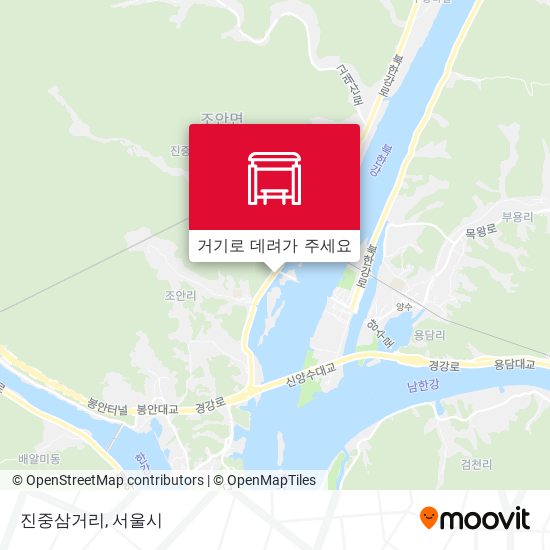 진중삼거리 지도