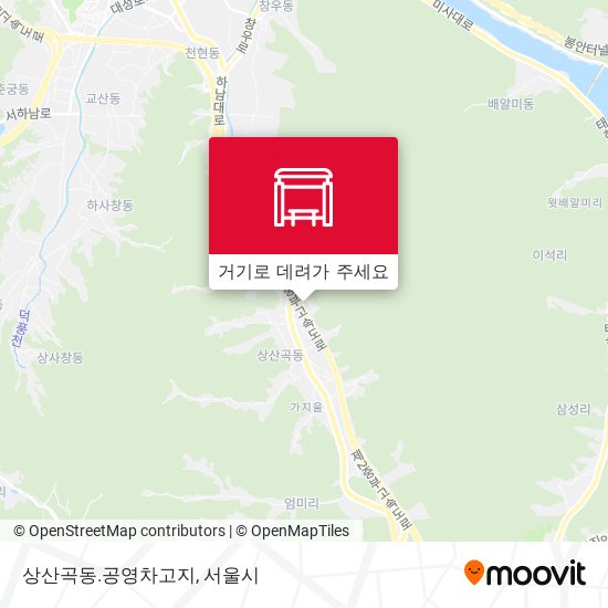 상산곡동.공영차고지 지도