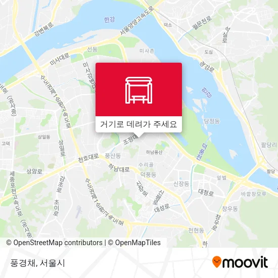 풍경채 지도