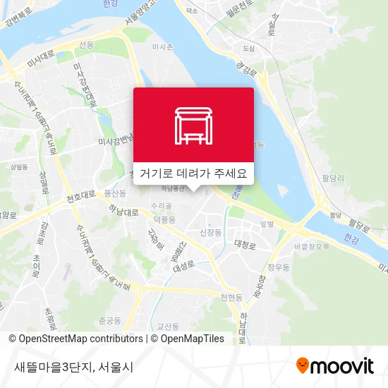 새뜰마을3단지 지도