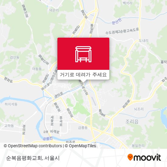 순복음평화교회 지도