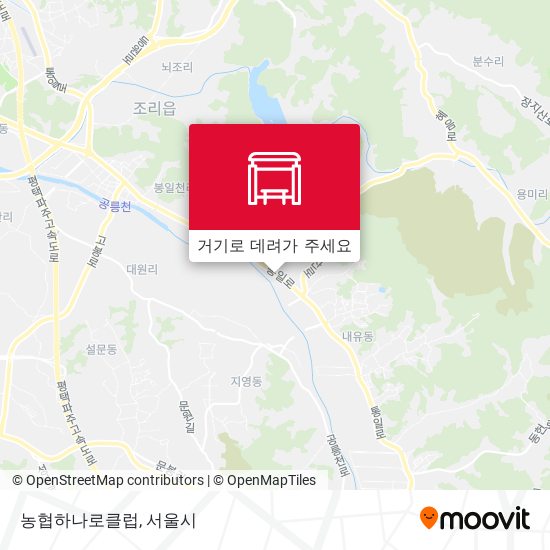 농협하나로클럽 지도