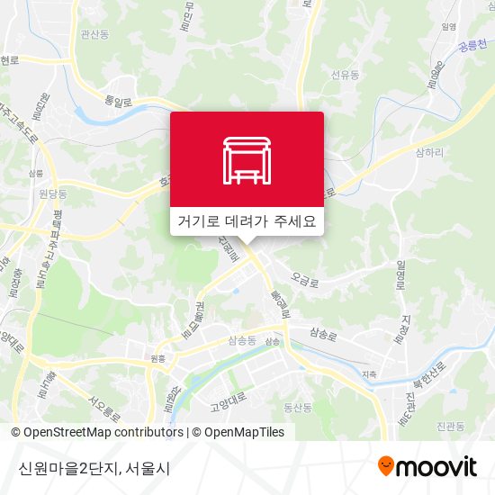 신원마을2단지 지도