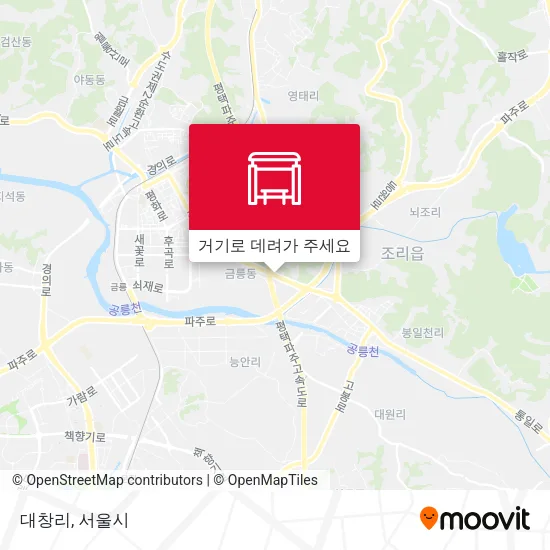 대창리 지도