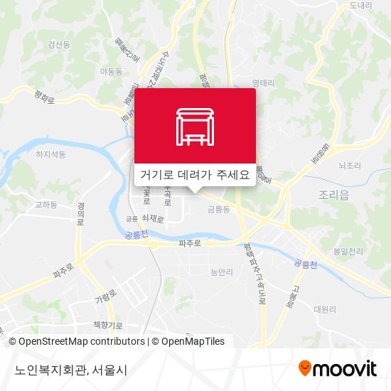 노인복지회관 지도