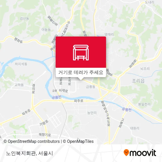 노인복지회관 지도