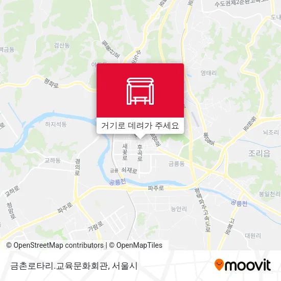 금촌로타리.교육문화회관 지도