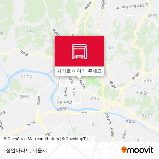 장안아파트 지도