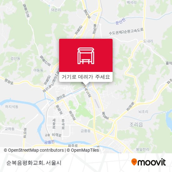 순복음평화교회 지도