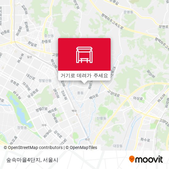 숲속마을4단지 지도