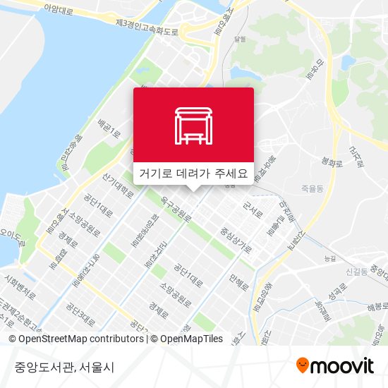 중앙도서관 지도