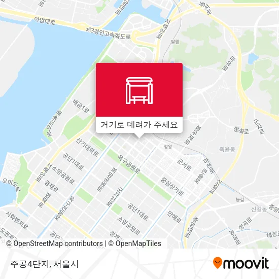 주공4단지 지도