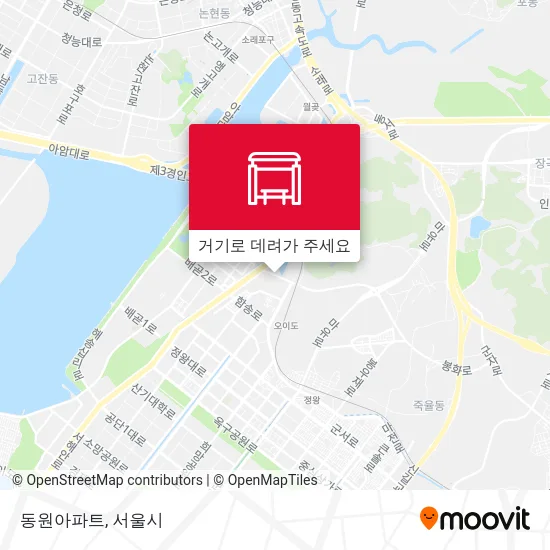 동원아파트 지도