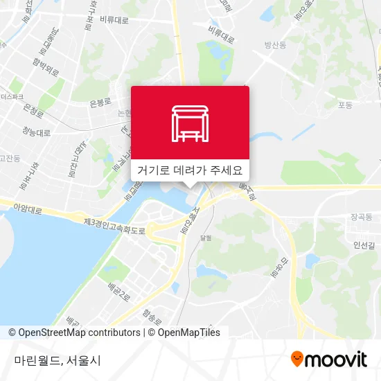 마린월드 지도