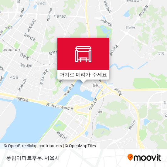 풍림아파트후문 지도