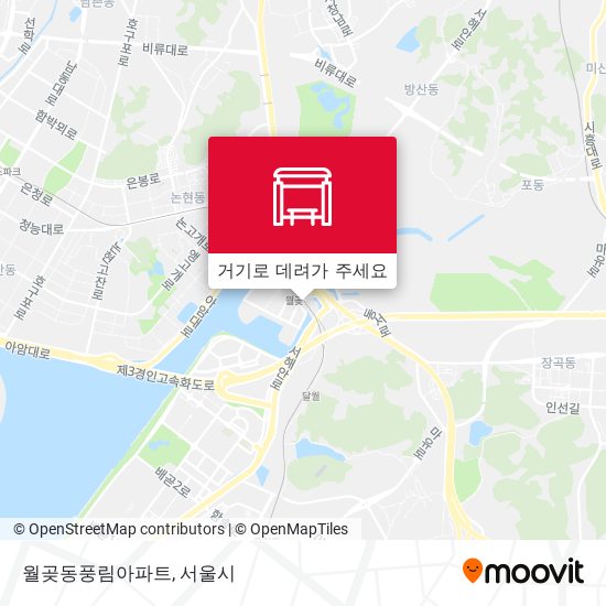월곶동풍림아파트 지도