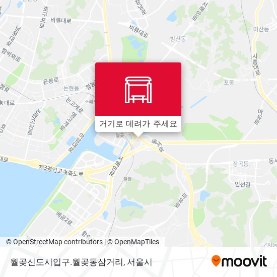 월곶신도시입구.월곶동삼거리 지도