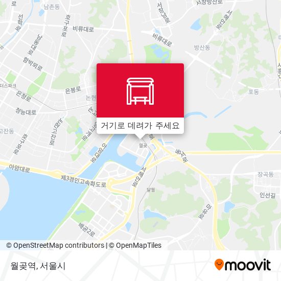 월곶역 지도