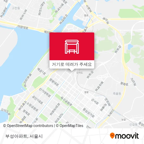부성아파트 지도