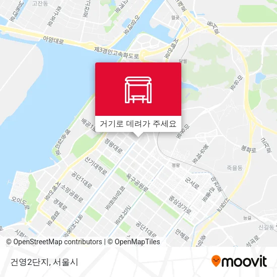 건영2단지 지도