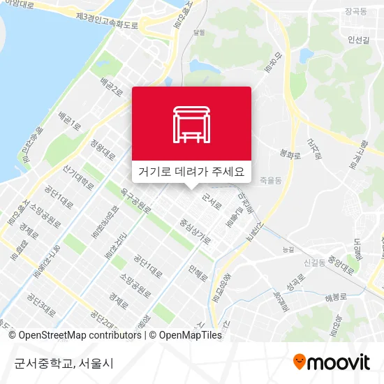 군서중학교 지도