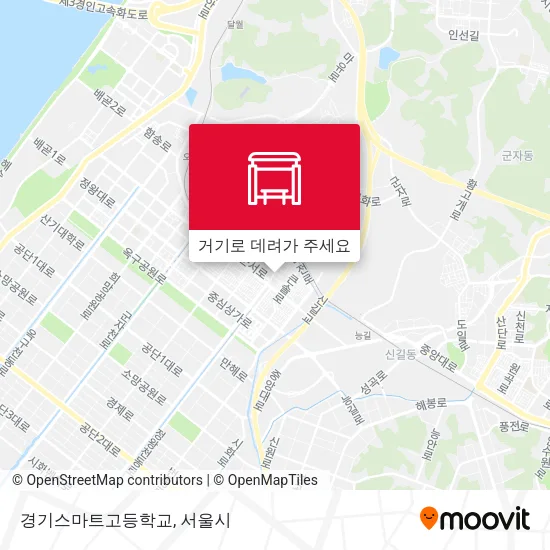 경기스마트고등학교 지도
