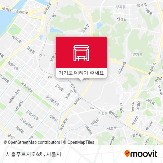 시흥푸르지오6차 지도