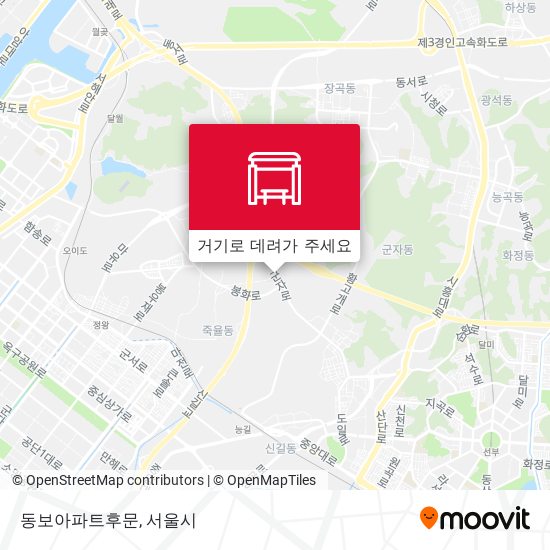 동보아파트후문 지도