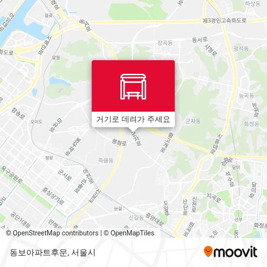 동보아파트후문 지도