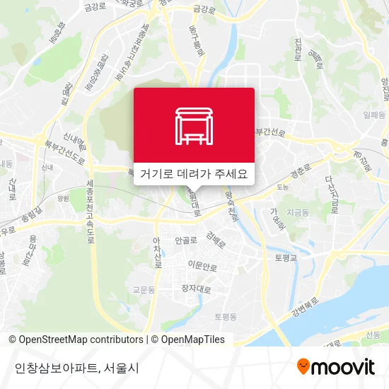 인창삼보아파트 지도