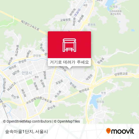 숲속마을1단지 지도