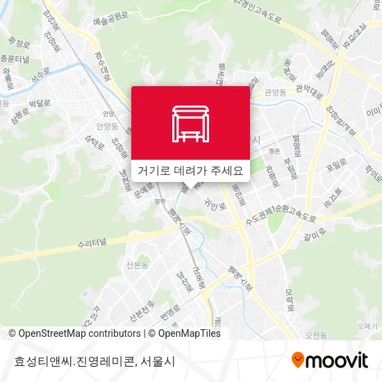 효성티앤씨.진영레미콘 지도