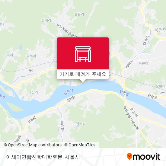 아세아연합신학대학후문 지도